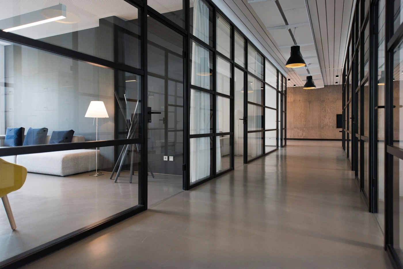 Open creative workspace with shared tables for integrated marketing planning